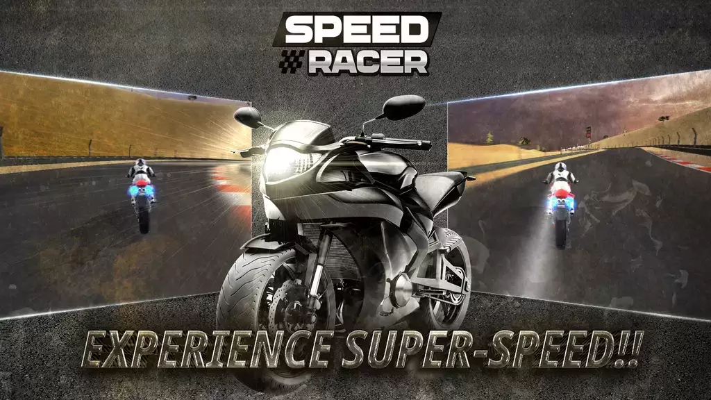 Speed Racer : Motor bike race 螢幕截圖 1