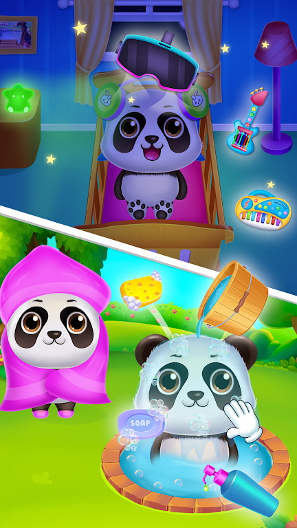 Panda caretaker pet salon game Capture d'écran 3