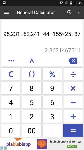 ClevCalc - Calculadora Captura de pantalla 3