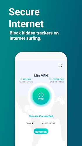 Lite VPN - Secure VPN Proxy Ekran Görüntüsü 0