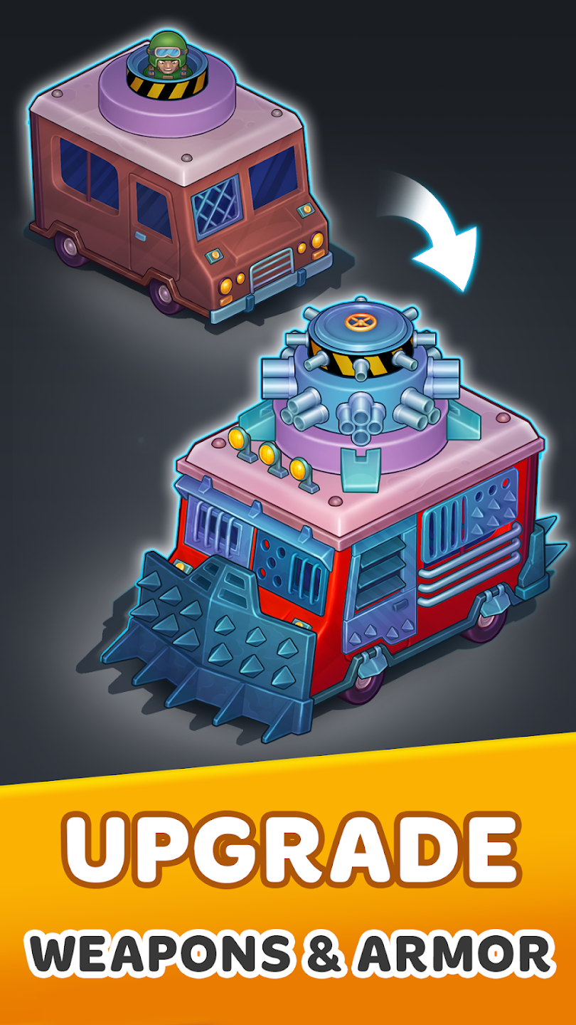 Zombie Van: Tower Defense TD Ảnh chụp màn hình 0