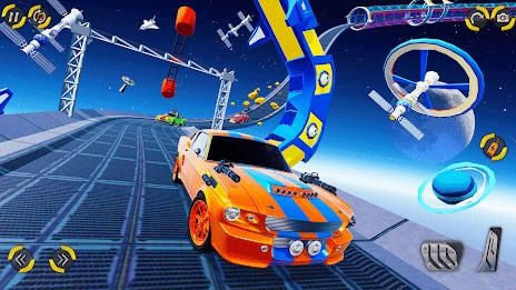 Ramp Car Stunts: Ramp Car Race Screenshot 1