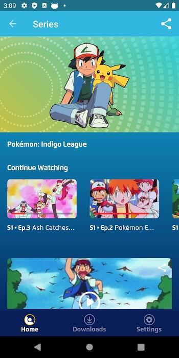 Pokemon TV ဖန်သားပြင်ဓာတ်ပုံ 0