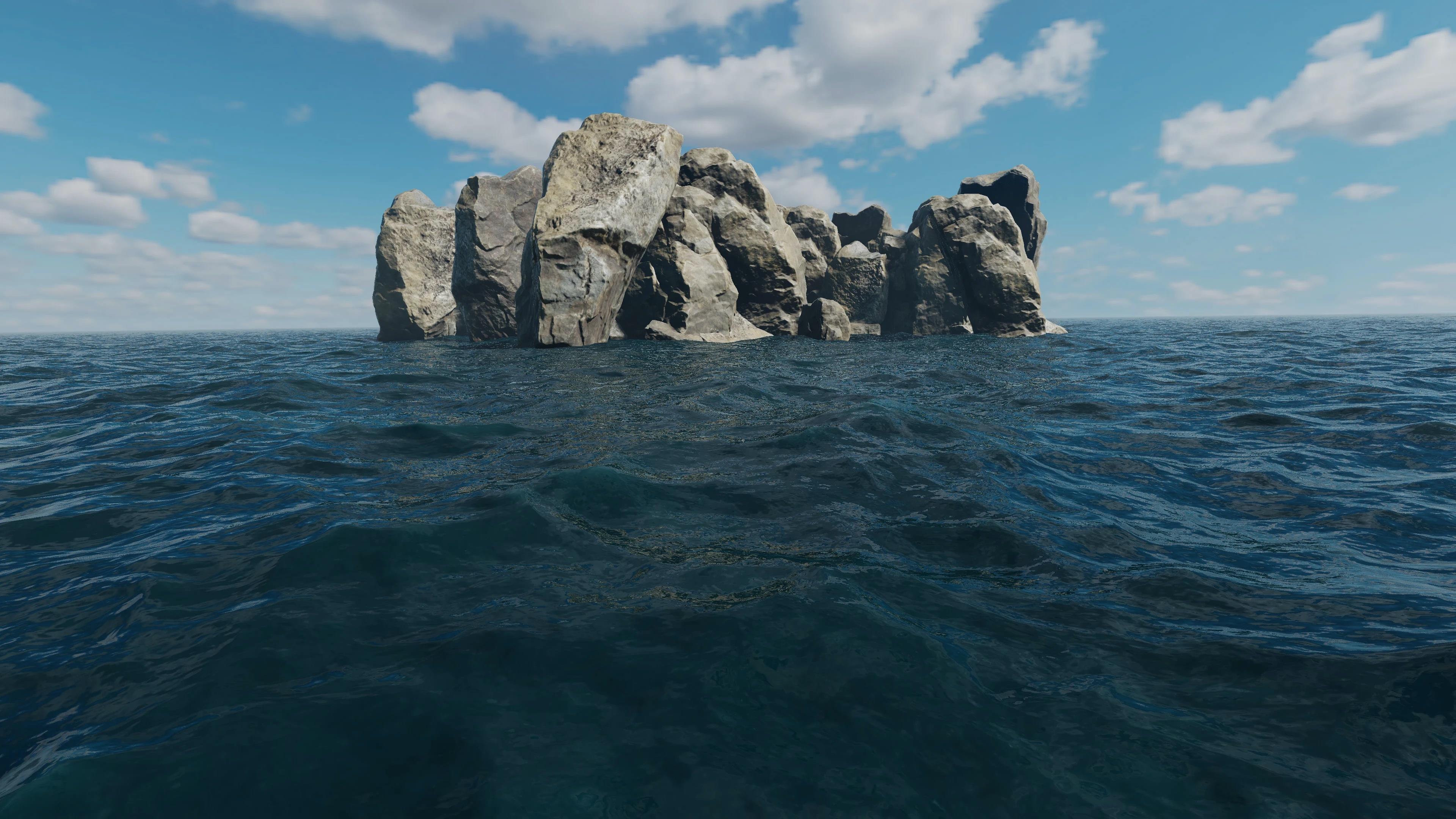 Seascape Benchmark - GPU test 스크린샷 0