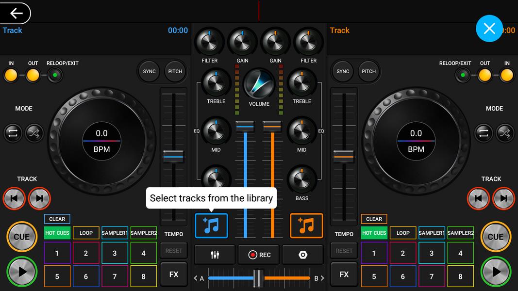 DJ Music Mixer - 3D DJ Player Tangkapan skrin 1