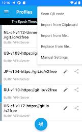 V2ray VPN-unmetered fast VPN Capture d'écran 2