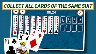 FreeCell Solitaire: Classic ဖန်သားပြင်ဓာတ်ပုံ 2