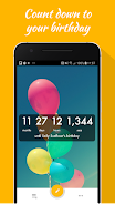 Birthday Countdown Widget Schermafbeelding 0