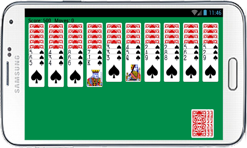 Spider Solitaire Free Game Fun Ekran Görüntüsü 2