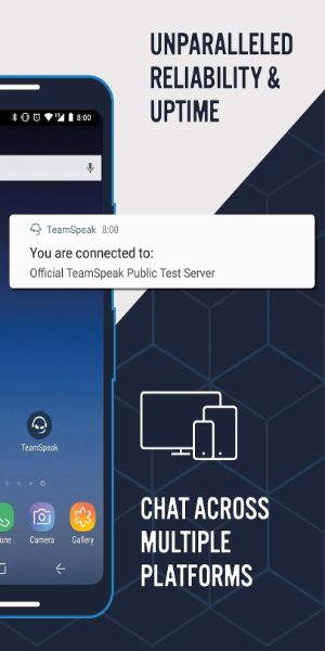 TeamSpeak 3 - Voice Chat 螢幕截圖 2