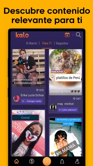 Kalo Videos - Red Social de Latinos 螢幕截圖 0