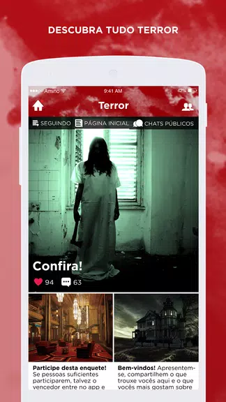 Terror Amino em Português 螢幕截圖 1