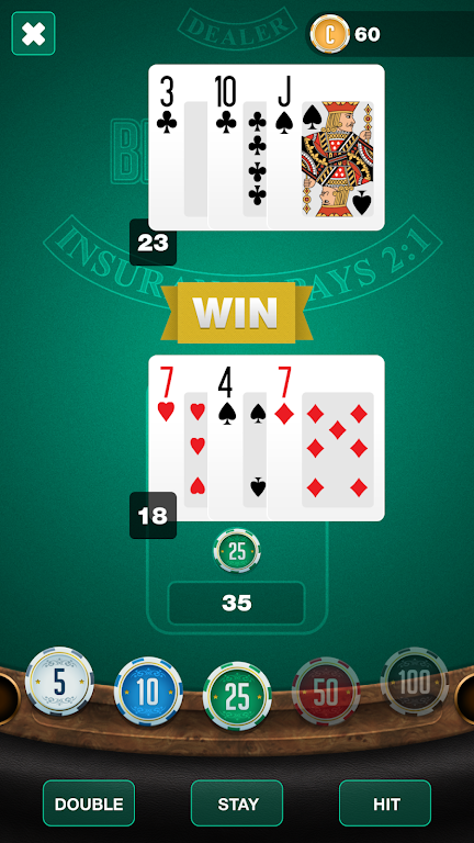 BlackJack TwentyOne应用截图第1张