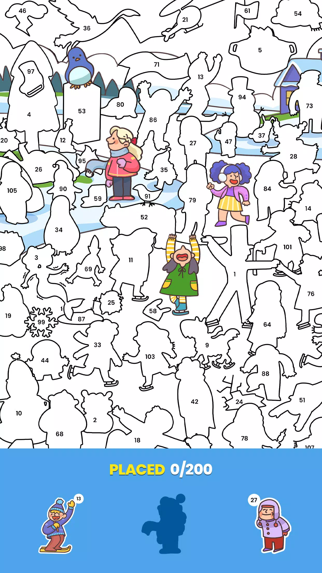 Sticker Book: Color By Number Captura de tela 1