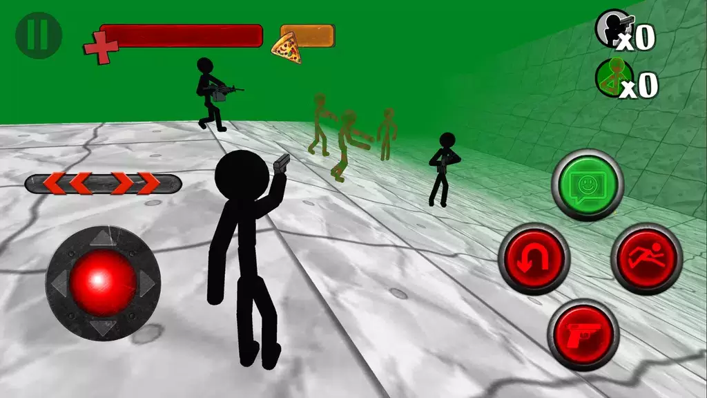 Stickman Zombie 3D Captura de tela 3