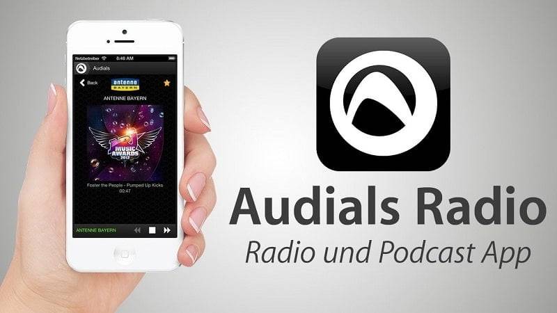 Schermata Audials Radio Pro 0