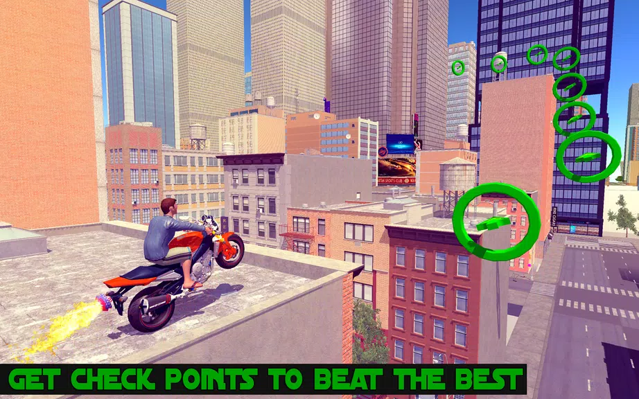 Impossible Mega Ramp Moto Bike Screenshot 3