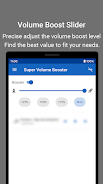 Volume+: Volume Booster, Sound Captura de pantalla 1