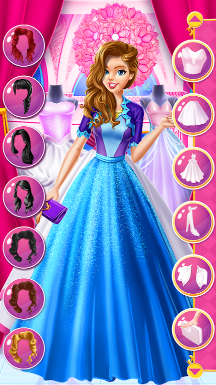 Dress Up Royal Princess Doll Captura de tela 2