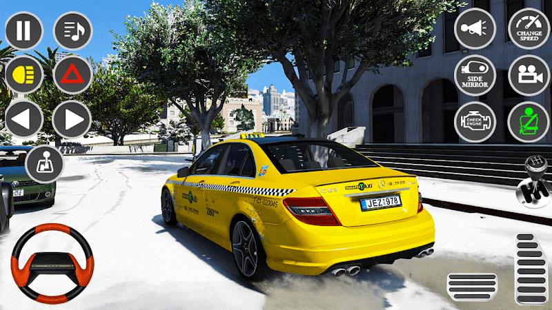 US Prado Car Taxi Simulator 3D Zrzut ekranu 1