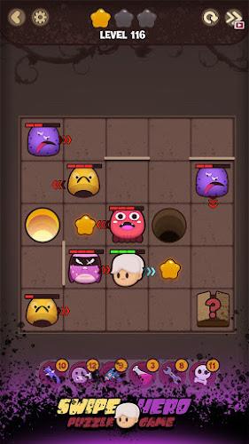 Swipe hero：puzzle game Ảnh chụp màn hình 2