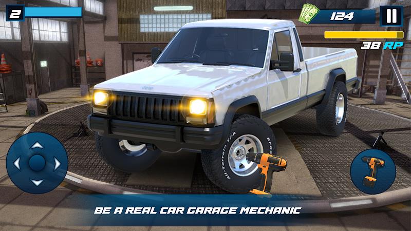 Tire Shop Car Mechanic Game 3d Скриншот 3