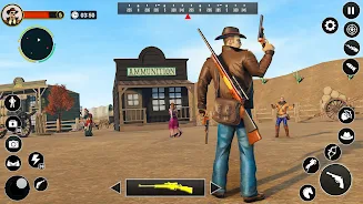 West Cowboy: Shooting Games Schermafbeelding 1