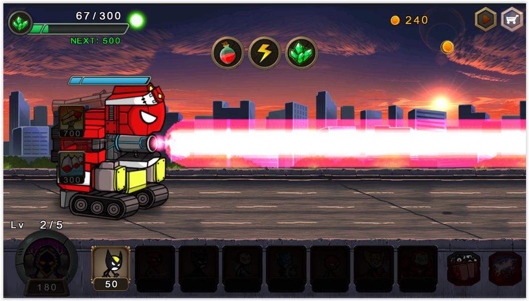 HERO WARS: Super Stickman Defense ภาพหน้าจอ 2