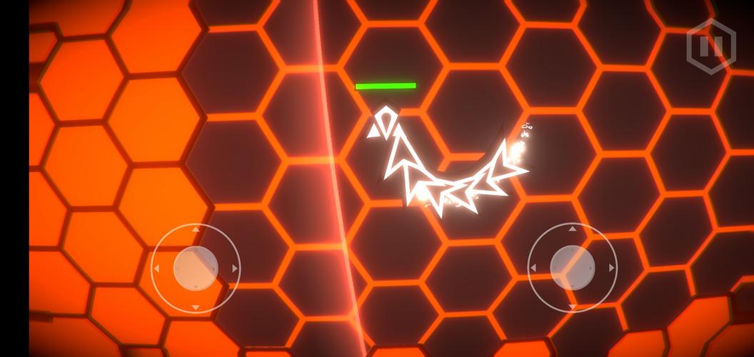 Hexa-Neon Shooter Screenshot 3