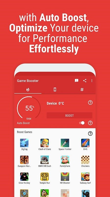 Game Booster ภาพหน้าจอ 0