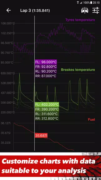 Schermata Sim Racing Telemetry 1
