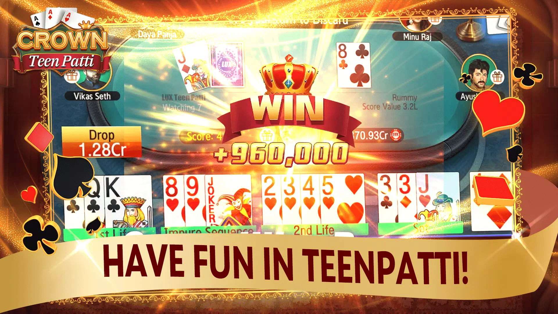 Teen Patti Crown Ảnh chụp màn hình 0