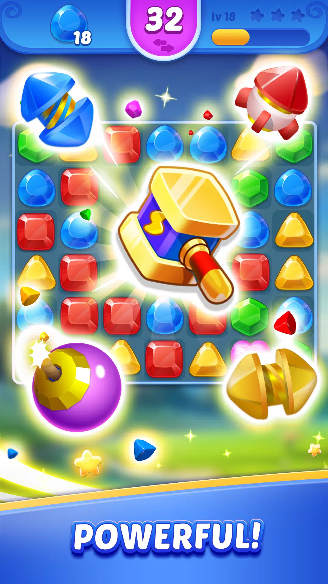 Jewel Blast Time ภาพหน้าจอ 1