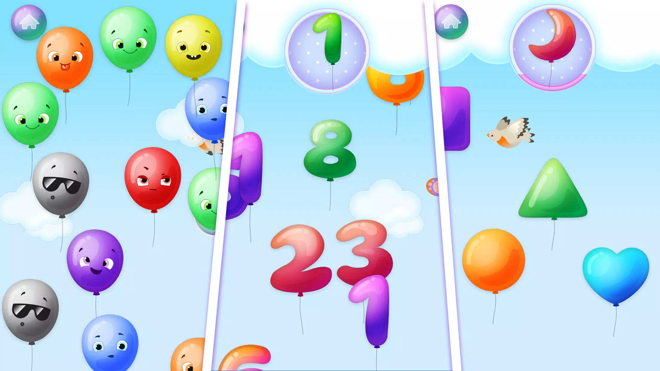 Baby Balloons pop Schermafbeelding 1