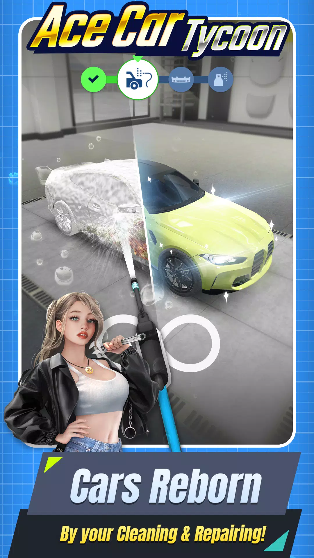 Ace Car Tycoon Ảnh chụp màn hình 1