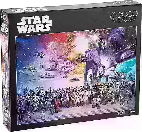 「トップスターウォーズのパズルが明らかにされたすべての年齢のパズル」