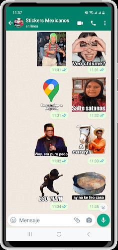 Mexican Stickers 螢幕截圖 1