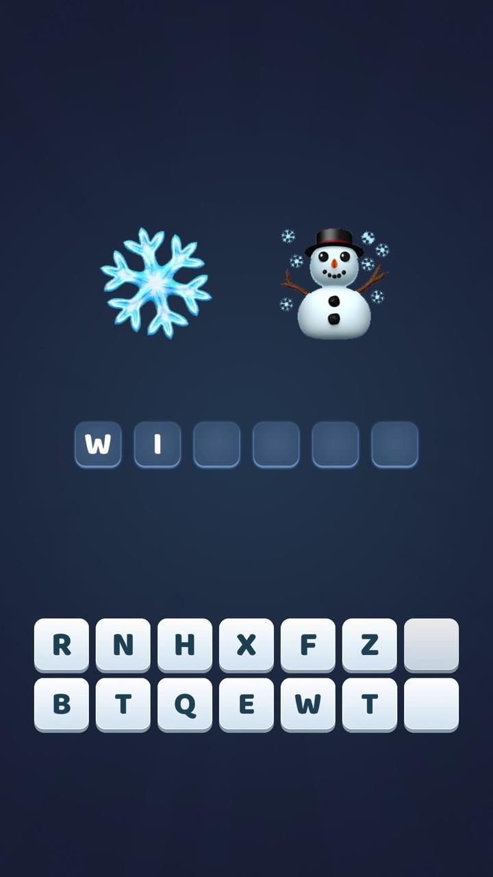 Emoji Quiz - Word game Captura de pantalla 0