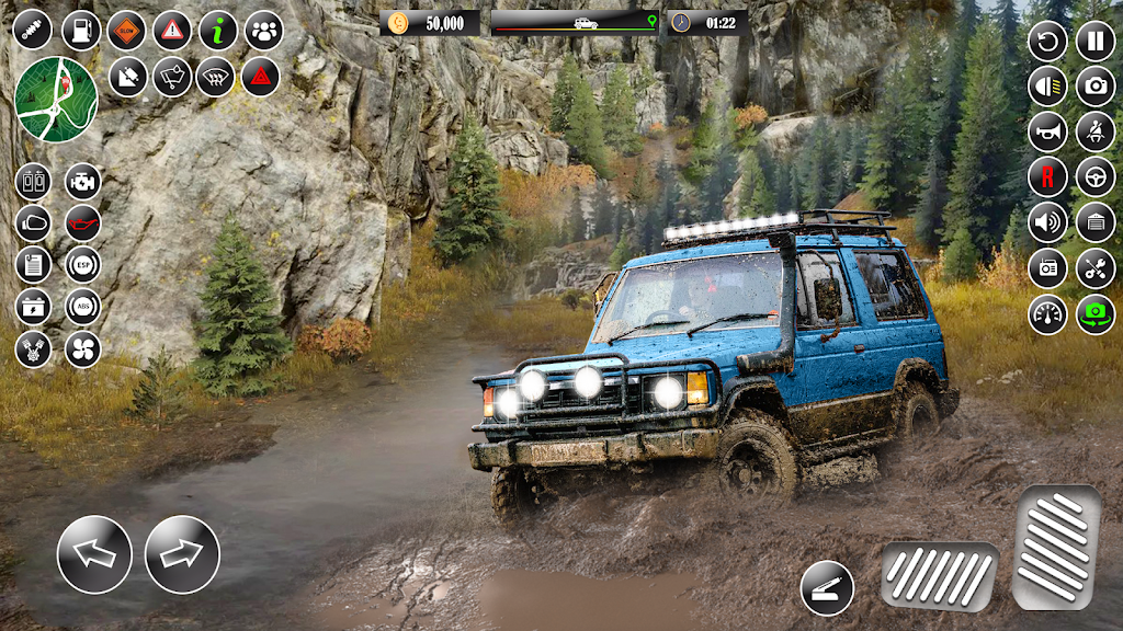 Offroad Xtreme 4X4 Jeep Driver Captura de tela 2