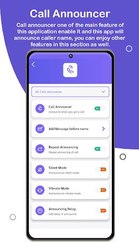 Caller Name Announcer & Talker স্ক্রিনশট 2