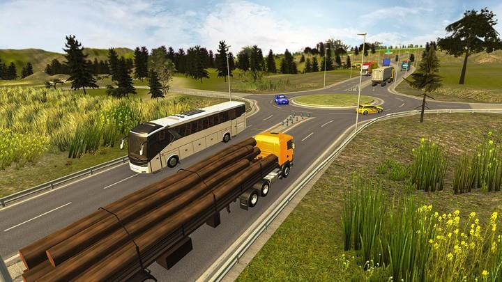 American Truck Games Truck Sim ဖန်သားပြင်ဓာတ်ပုံ 1