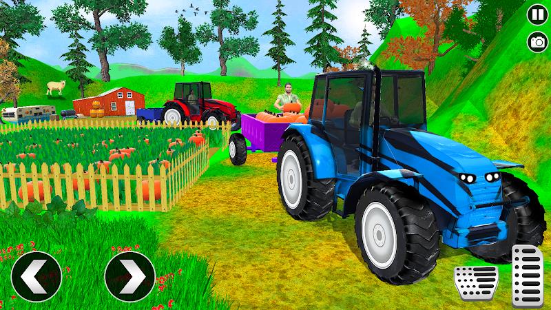 Farmer Tractor Farming Game 3D Screenshot 0