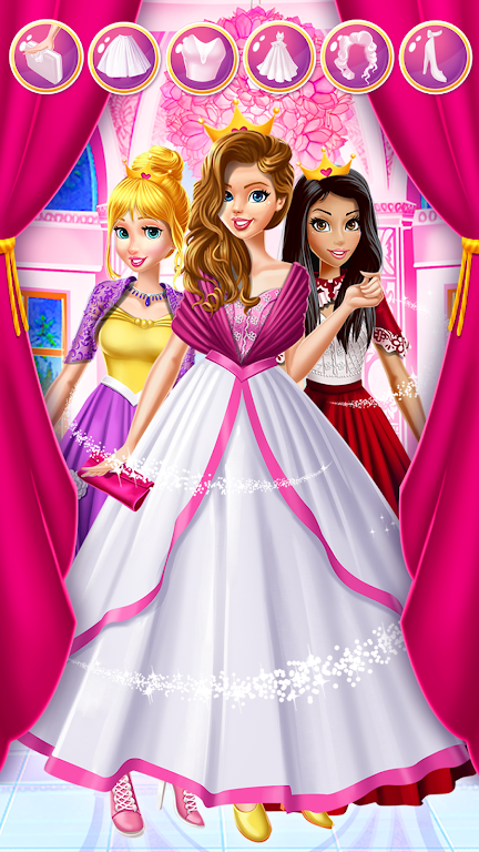 Dress Up Royal Princess Doll 스크린샷 1