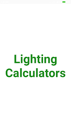 Lighting Calculator Schermafbeelding 1