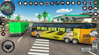 Bus Simulator 3D Bus Games ภาพหน้าจอ 3