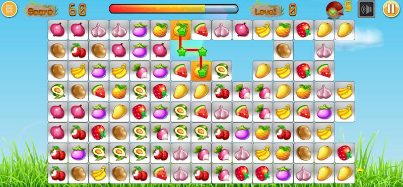 Link fruits - fruit match pair Ảnh chụp màn hình 1