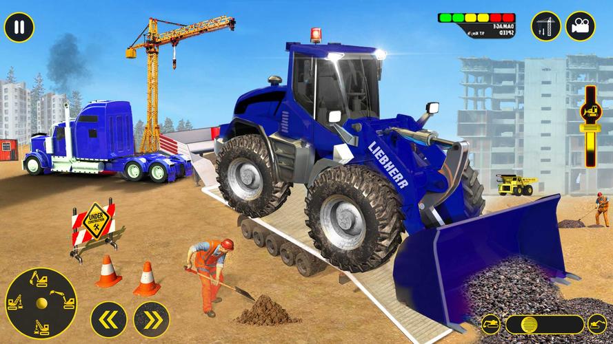 Heavy Excavator Simulator Game Ảnh chụp màn hình 2