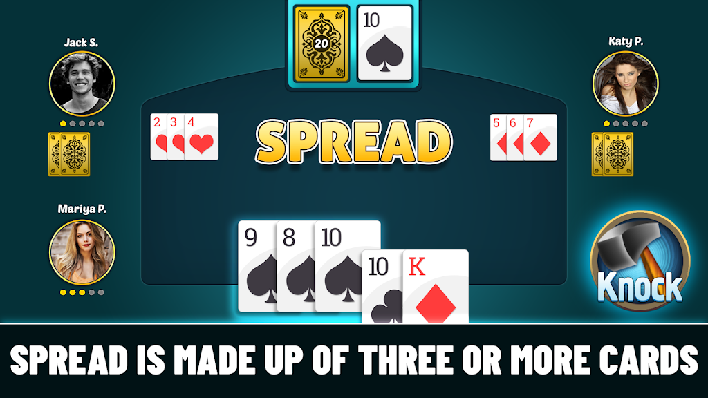 Tonk – Rummy Card Game应用截图第1张