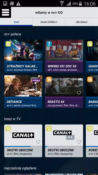 nc+ GO Ekran Görüntüsü 1