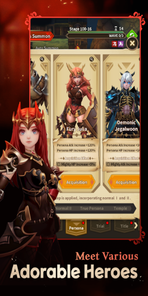 Schermata Revenger Saga: Idle RPG 0